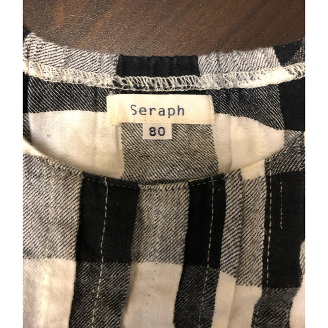 Seraph(セラフ)のセラフ　ワンピース　80 キッズ/ベビー/マタニティのベビー服(~85cm)(ワンピース)の商品写真
