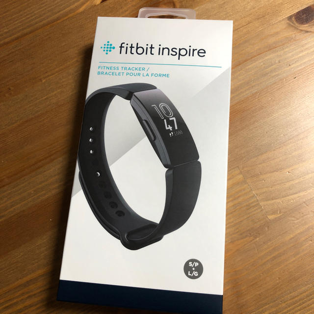 Fitbit Inspire Blackスポーツ/アウトドア