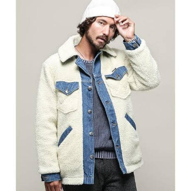 Wrangler(ラングラー)のwrangler ナノユニバース 別注 ボア ランチジャケット ランチコート メンズのジャケット/アウター(その他)の商品写真