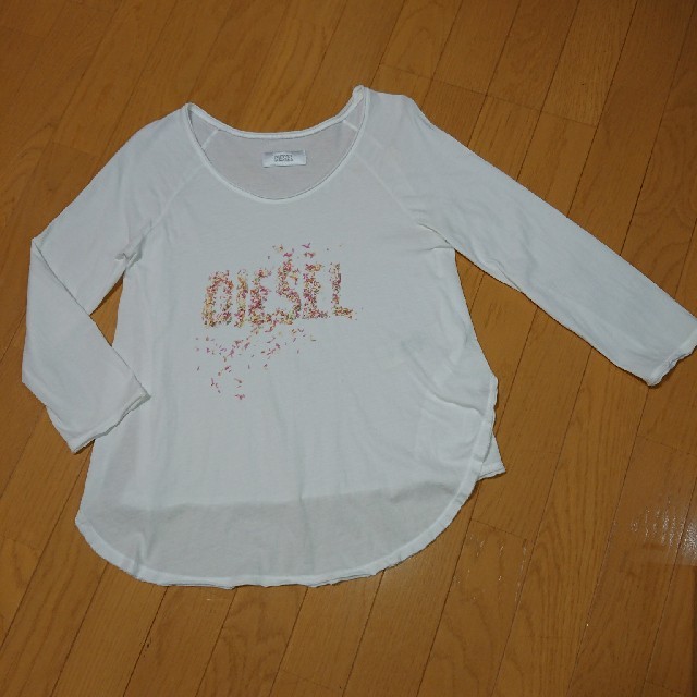 DIESEL(ディーゼル)のDIESEL カットソーＴシャツ レディースのトップス(Tシャツ(長袖/七分))の商品写真