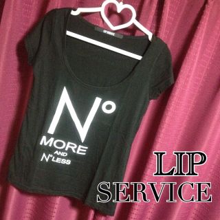 リップサービス(LIP SERVICE)のLIP SERVICE＊Tシャツ(Tシャツ(半袖/袖なし))