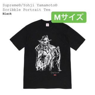 supreme シュプリーム Scribble Portrait Tee 黒 M