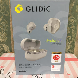 ソフトバンク(Softbank)の新品未開封 GLIDIC SOUND AIR TW-7000 サンドホワイト(ヘッドフォン/イヤフォン)