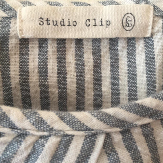 STUDIO CLIP(スタディオクリップ)のStudioclip ストライプトップス レディースのトップス(Tシャツ(半袖/袖なし))の商品写真