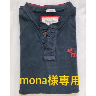 アバクロンビーアンドフィッチ(Abercrombie&Fitch)のアバクロ メンズ 長袖ヘンリー(Tシャツ/カットソー(七分/長袖))