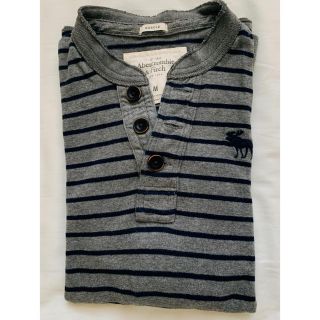 アバクロンビーアンドフィッチ(Abercrombie&Fitch)のアバクロ メンズ 長袖ヘンリー(Tシャツ/カットソー(七分/長袖))