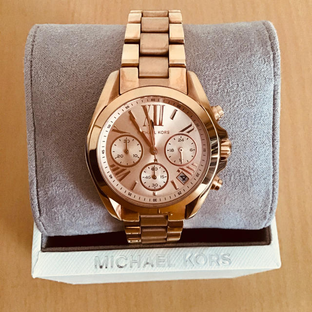 Michael Kors(マイケルコース)の【MICHAEL KORS】腕時計  ローズゴールド レディースのファッション小物(腕時計)の商品写真