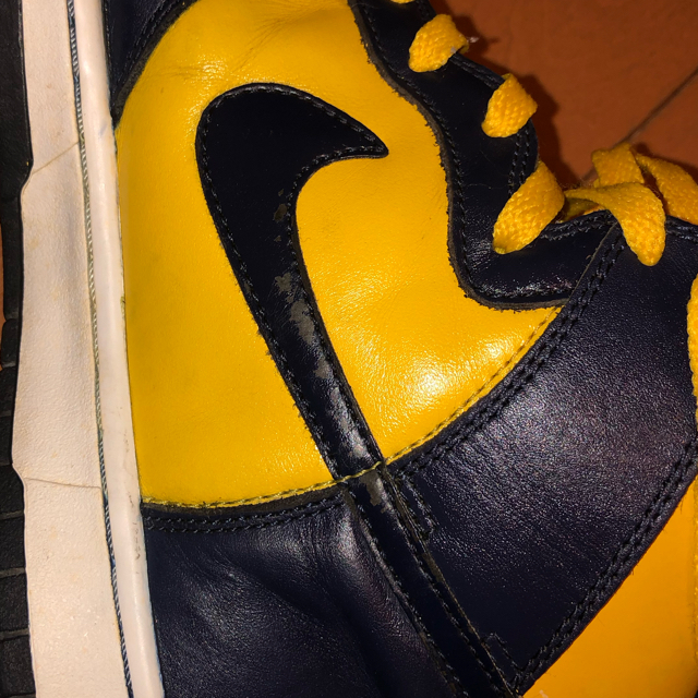 1998年製 NIKE  DUNK HIGH MICHIGAN