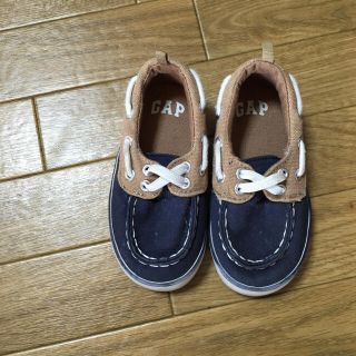 ベビーギャップ(babyGAP)のデッキシューズ GAP 13.5㎝(フラットシューズ)