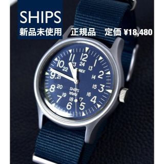 タイメックス(TIMEX)のSHIPS TIMEX タイメックス　MK1 キャンパー 腕時計 ネイビー(腕時計(アナログ))