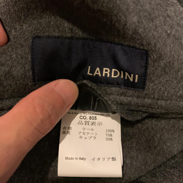 Cruciani(クルチアーニ)のLARDINI ラルディーニ　チェスターコート メンズのジャケット/アウター(チェスターコート)の商品写真