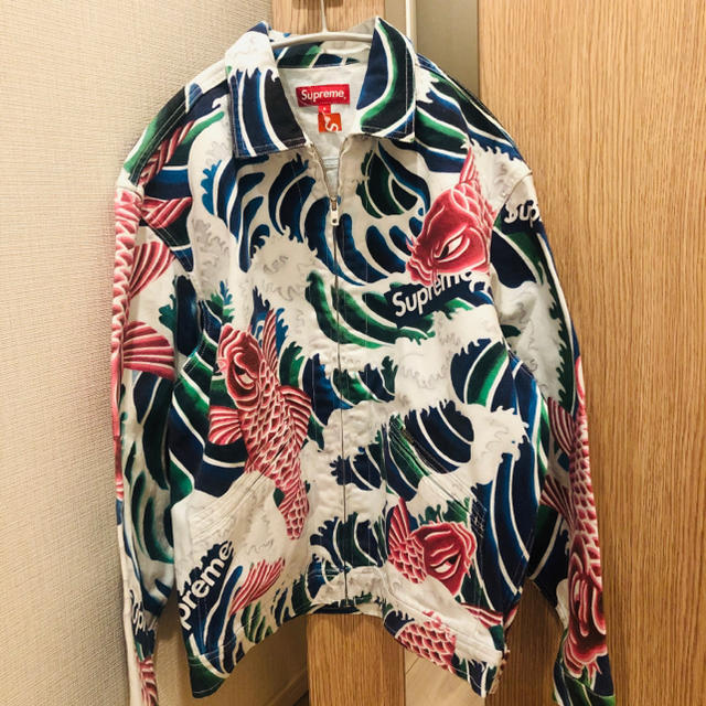 Supreme(シュプリーム)の【即日発送可】Supreme Waves Work Jacket S マルチ メンズのジャケット/アウター(ブルゾン)の商品写真