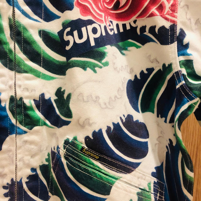 Supreme(シュプリーム)の【即日発送可】Supreme Waves Work Jacket S マルチ メンズのジャケット/アウター(ブルゾン)の商品写真