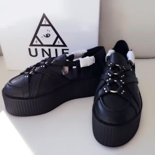 ユニフ(UNIF)のUNIFユニフ 厚底サンダル シューズ靴(サンダル)