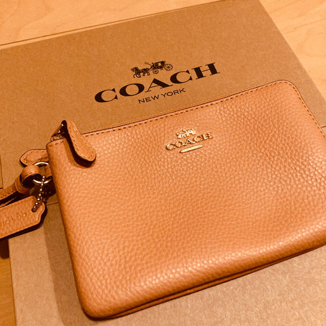 本物新品coach★ハンドクラフトアクセサリーポーチ