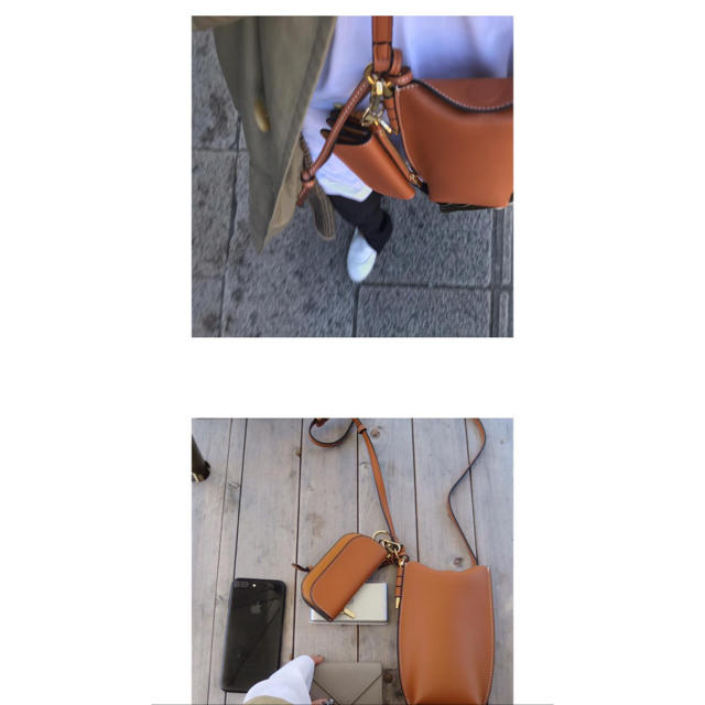 TODAYFUL(トゥデイフル)のREAL LEATHER POUCHBAG MINIWALLET CASEセット レディースのバッグ(ショルダーバッグ)の商品写真