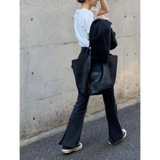 マウジー(moussy)のc1989  back slit flare denim(デニム/ジーンズ)