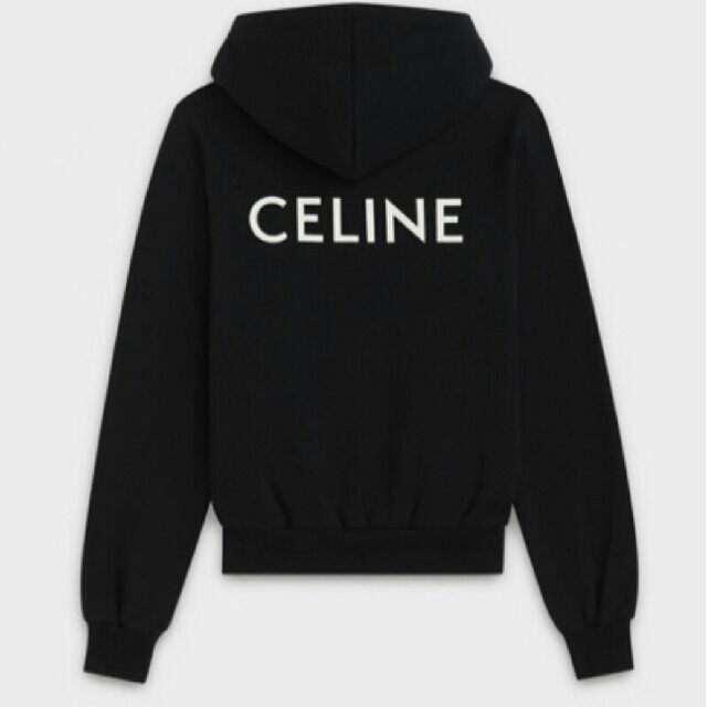 celine(セリーヌ)の最終セール中！CELINE スウェット ロゴ パーカー レディースのトップス(パーカー)の商品写真