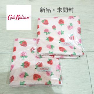 キャスキッドソン(Cath Kidston)の最終価格☆新品✩キャス・キッドソン タオル ハンカチ 2枚セット(ハンカチ)