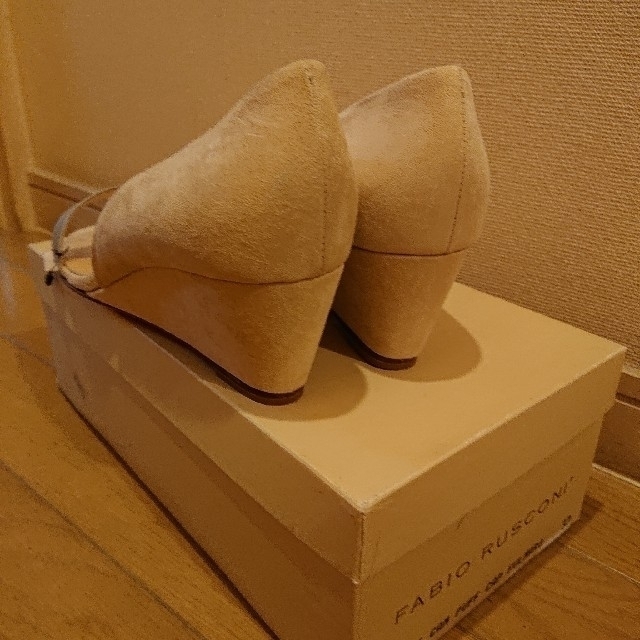 FABIO RUSCONI(ファビオルスコーニ)のファビオルスコーニ スエードサンダル パンプス レディースの靴/シューズ(サンダル)の商品写真