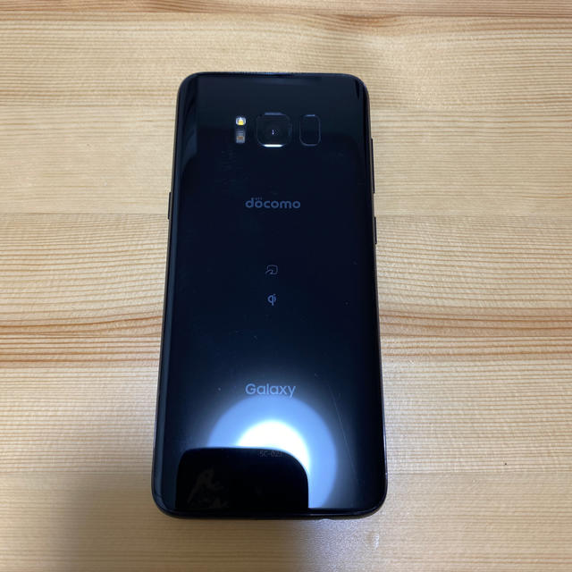 SAMSUNG(サムスン)のうめめ様専用Samsung GalaxyS8 docomo ミッドナイトブラック スマホ/家電/カメラのスマートフォン/携帯電話(スマートフォン本体)の商品写真