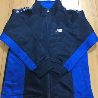 ニューバランス(New Balance)のニューバランス  ジャージ  上のみ  120サイズ  ネイビー(ジャケット/上着)