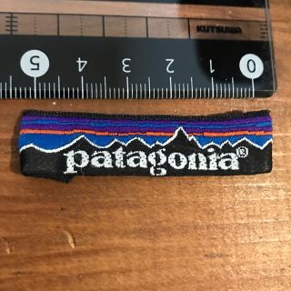 パタゴニア(patagonia)のPatagonia タグ　ワッペン　正規品(各種パーツ)