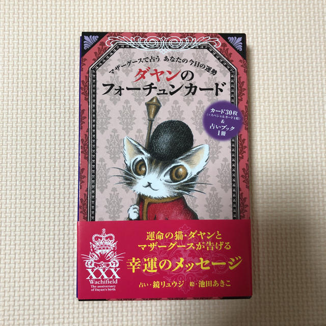 白泉社(ハクセンシャ)のダヤンのフォ－チュンカ－ド占いブック マザ－グ－スで占うあなたの今日の運勢 エンタメ/ホビーの本(趣味/スポーツ/実用)の商品写真