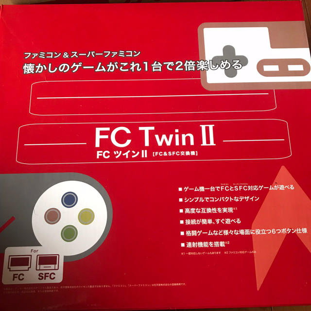 FC Twin Ⅱ ゲーム機本体　未開封　ファミコン　スーパーファミコン