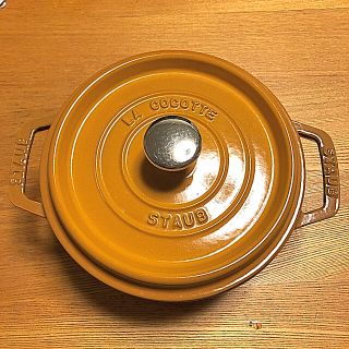 ストウブ(STAUB)のストウブ　マスタード　１８センチ(鍋/フライパン)