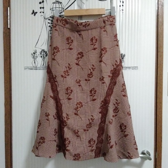 JILLSTUART(ジルスチュアート)の👗JILLSTUART👗ミモレ丈🌹スカート🌹ボトムス🌹薔薇🌹バラ🌹 レディースのスカート(ロングスカート)の商品写真