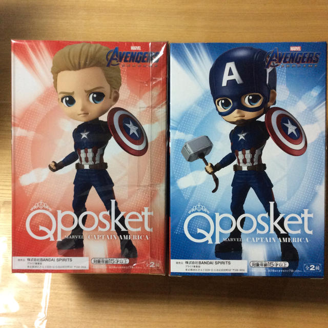 BANPRESTO(バンプレスト)のQposket CAPTAIN AMERICA セット エンタメ/ホビーのフィギュア(アメコミ)の商品写真