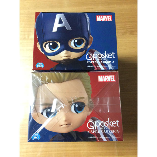 BANPRESTO(バンプレスト)のQposket CAPTAIN AMERICA セット エンタメ/ホビーのフィギュア(アメコミ)の商品写真