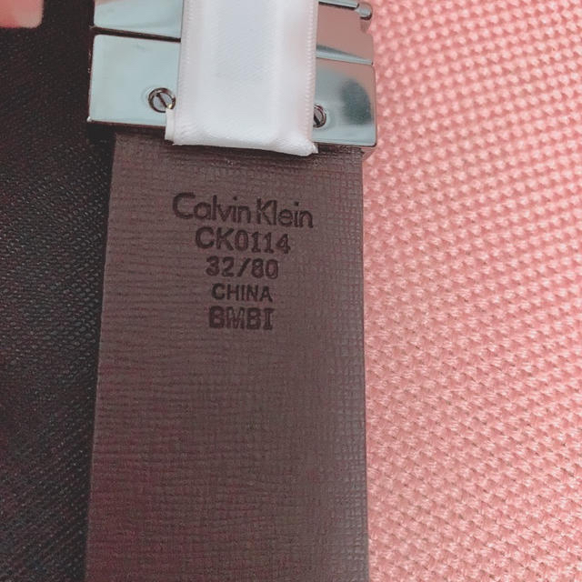 Calvin Klein(カルバンクライン)のカルバンクライン メンズ リバーシブル ベルト メンズのファッション小物(ベルト)の商品写真