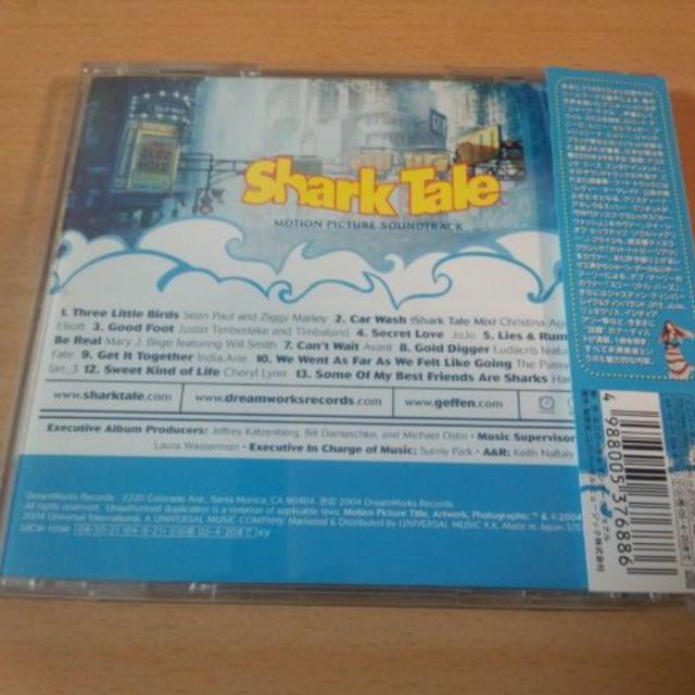 映画サントラCD「シャーク・テイルSHARK TALE」鮫アニメ● エンタメ/ホビーのCD(映画音楽)の商品写真