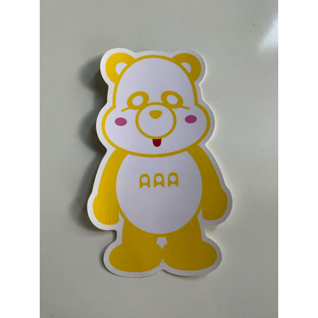 AAA(トリプルエー)のAAA aパンダ ステッカー　★ エンタメ/ホビーのおもちゃ/ぬいぐるみ(キャラクターグッズ)の商品写真