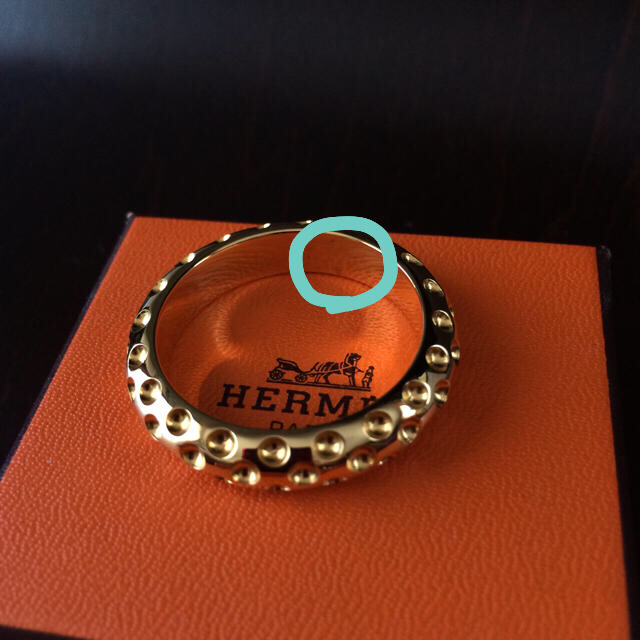 Hermes(エルメス)の【美品】エルメス♡スカーフリング レディースのファッション小物(その他)の商品写真