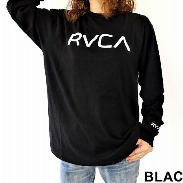 新品  RVCA M ルーカ BIG RVCA LS TEE 長袖 Tシャツ