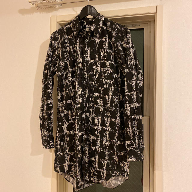 BLACK COMME des GARCONS(ブラックコムデギャルソン)の18aw ブラックコムデギャルソン ロングシャツ M メンズのトップス(シャツ)の商品写真