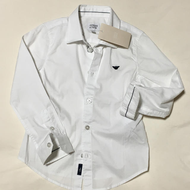 ARMANI JUNIOR(アルマーニ ジュニア)のアルマーニ  ジュニア　ブラウス　シャツ  キッズ/ベビー/マタニティのキッズ服男の子用(90cm~)(ブラウス)の商品写真