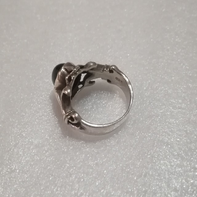 シルバーリング　ユリ　Silver925　17号 メンズのアクセサリー(リング(指輪))の商品写真