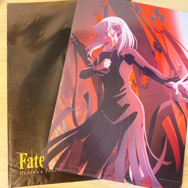 劇場版 Fate Heaven's_Feel 特典クリアファイル 黒桜＆凛 エンタメ/ホビーのアニメグッズ(クリアファイル)の商品写真