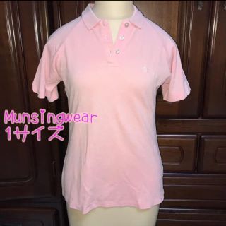 マンシングウェア(Munsingwear)の【Munsingwear】GrandSlam ポロシャツ ピンク（1）USED(ウエア)