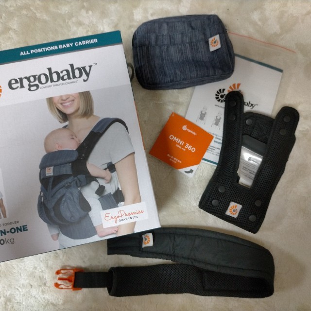 Ergobaby(エルゴベビー)のエルゴオムニ360クールエア キッズ/ベビー/マタニティの外出/移動用品(抱っこひも/おんぶひも)の商品写真