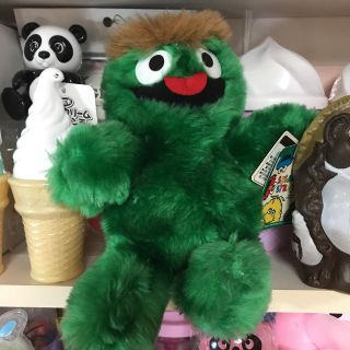 セサミストリート(SESAME STREET)のレア　セサミストリート　ぬいぐるみ　オスカー(キャラクターグッズ)