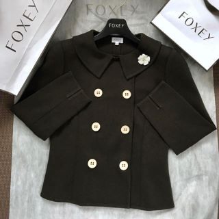 フォクシー(FOXEY) テーラードジャケット(レディース)(ストレッチ)の