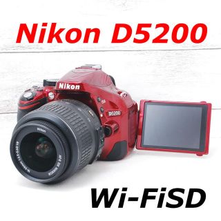 ニコン(Nikon)の❤️バッテリー2個❤️スマホ転送❤️Nikon D5200(デジタル一眼)