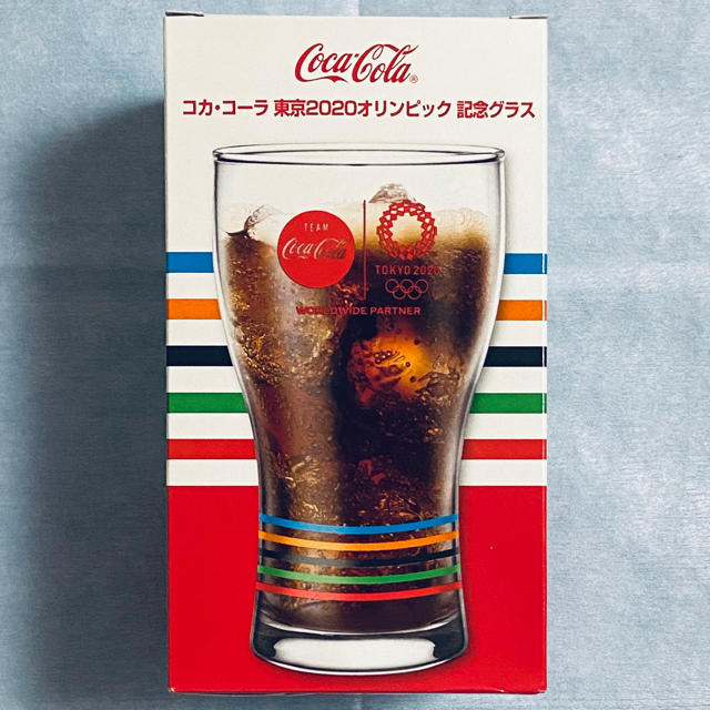 コカ・コーラ(コカコーラ)の非売品：コカ・コーラ東京２０２０オリンピック記念グラス インテリア/住まい/日用品のキッチン/食器(グラス/カップ)の商品写真