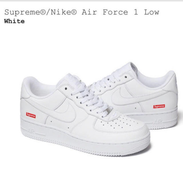 Supreme Nike Air Force 1 Low 28cm