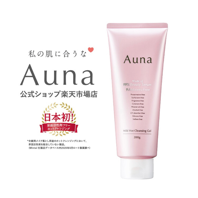 auna ホットクレンジング美容液 コスメ/美容のスキンケア/基礎化粧品(クレンジング/メイク落とし)の商品写真